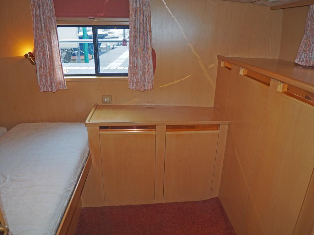 Achterkajuit, Accommodatie